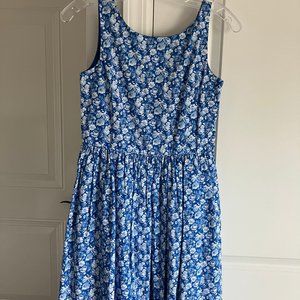 Polo Ralph Lauren Size 14 Floral Lined Dress